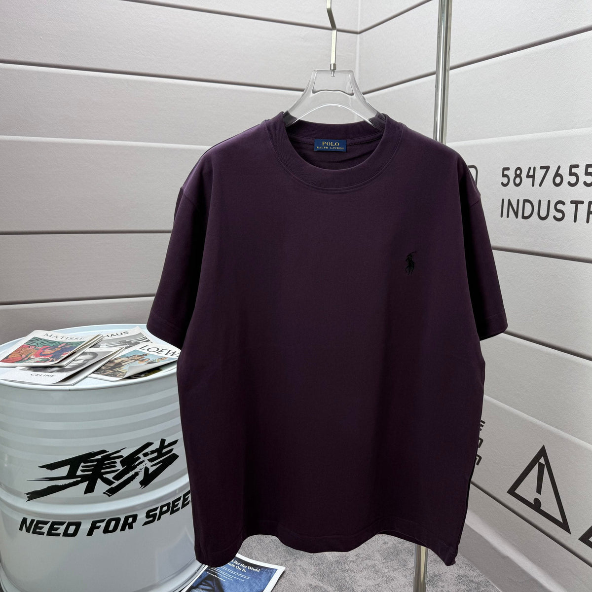 Polo Ralph Lauren Men’s Crew‑Neck Short‑Sleeve Tee With Pony Embroidery