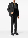 Versace wool-mohair blazer