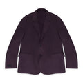 BLACK PADDED SINGLE BREAST JACKET