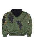 VETEMENTS graphic-motif bomber jacket