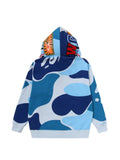 A BATHING APE® Mega ABC Camo Double Shark hoodie