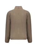 NORWAY 1963 fleece mock-neck zip sweatshirt
