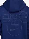 Nike Club logo-print hoodie