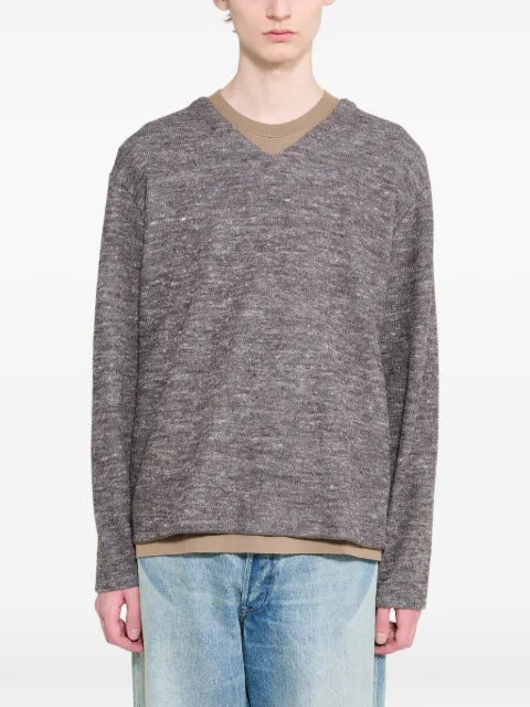 Lady White Co. V-neck sweater