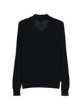 Sease open-collar wool sweater