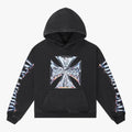 Godspeed Motto Chrome Hoodie Black