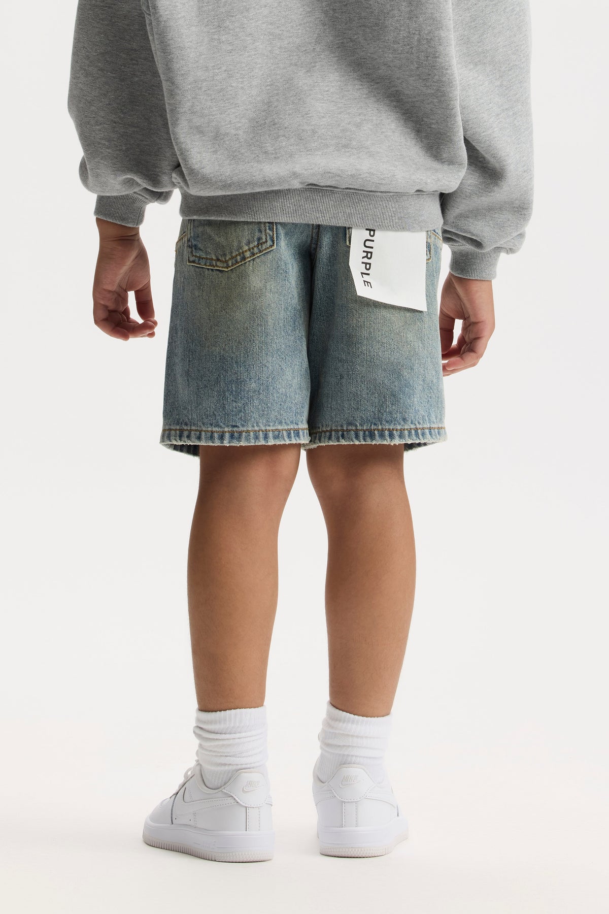 Kids' Faros Rip Patched Shorts
