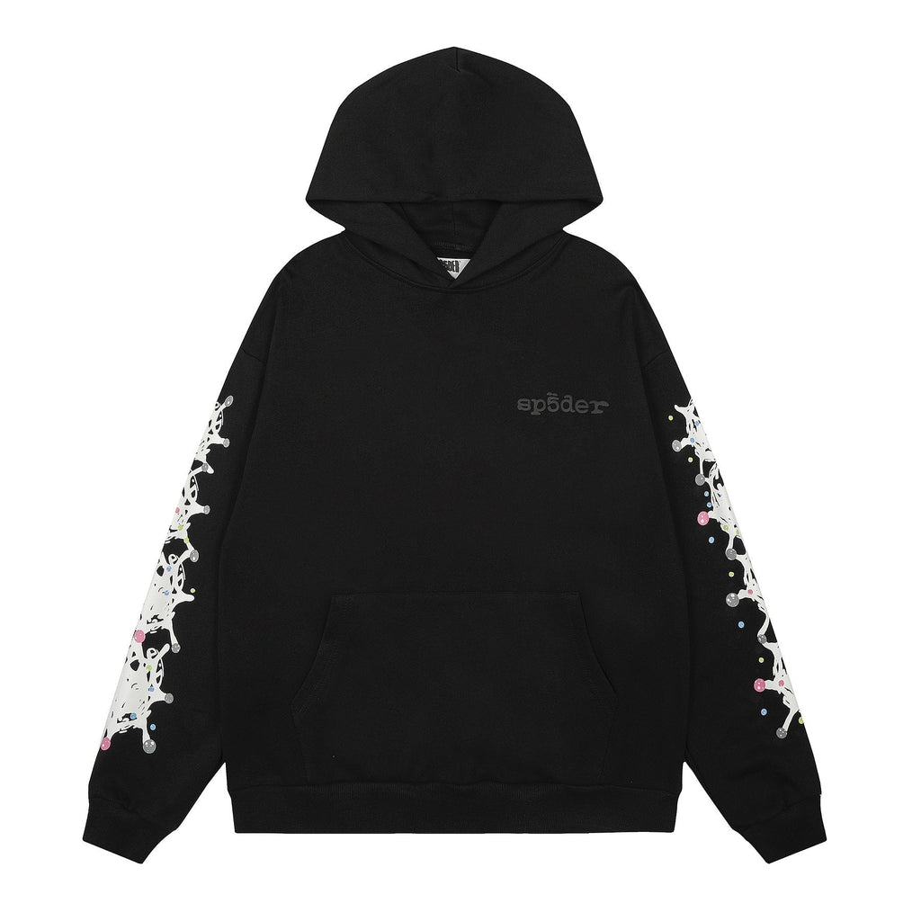 Sp5der Black Splatter Graphic Matching Set