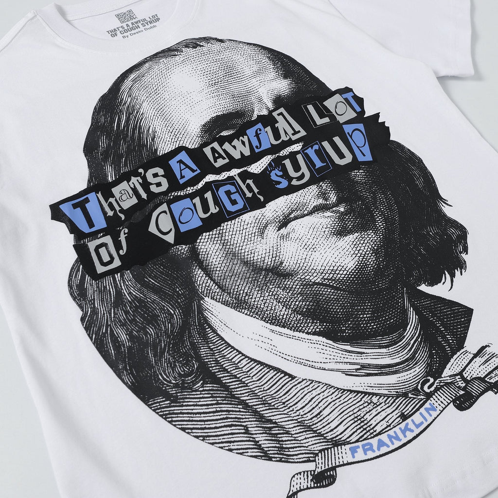 THAT'S A AWFUL LOT OF COUGH SYRUP Portrait Graphic T-Shirt