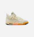 Air Jordan 4 Retro 'Birds of Paradise' - Women's Lifestyle Sneaker (Coconut Milk/Metallic Gold/Muslin/Bright Mango/Sundial/Black)