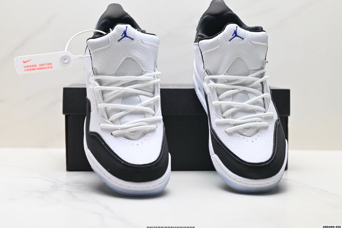 Jordan Legacy 312 High White Black Royal Blue Sneakers