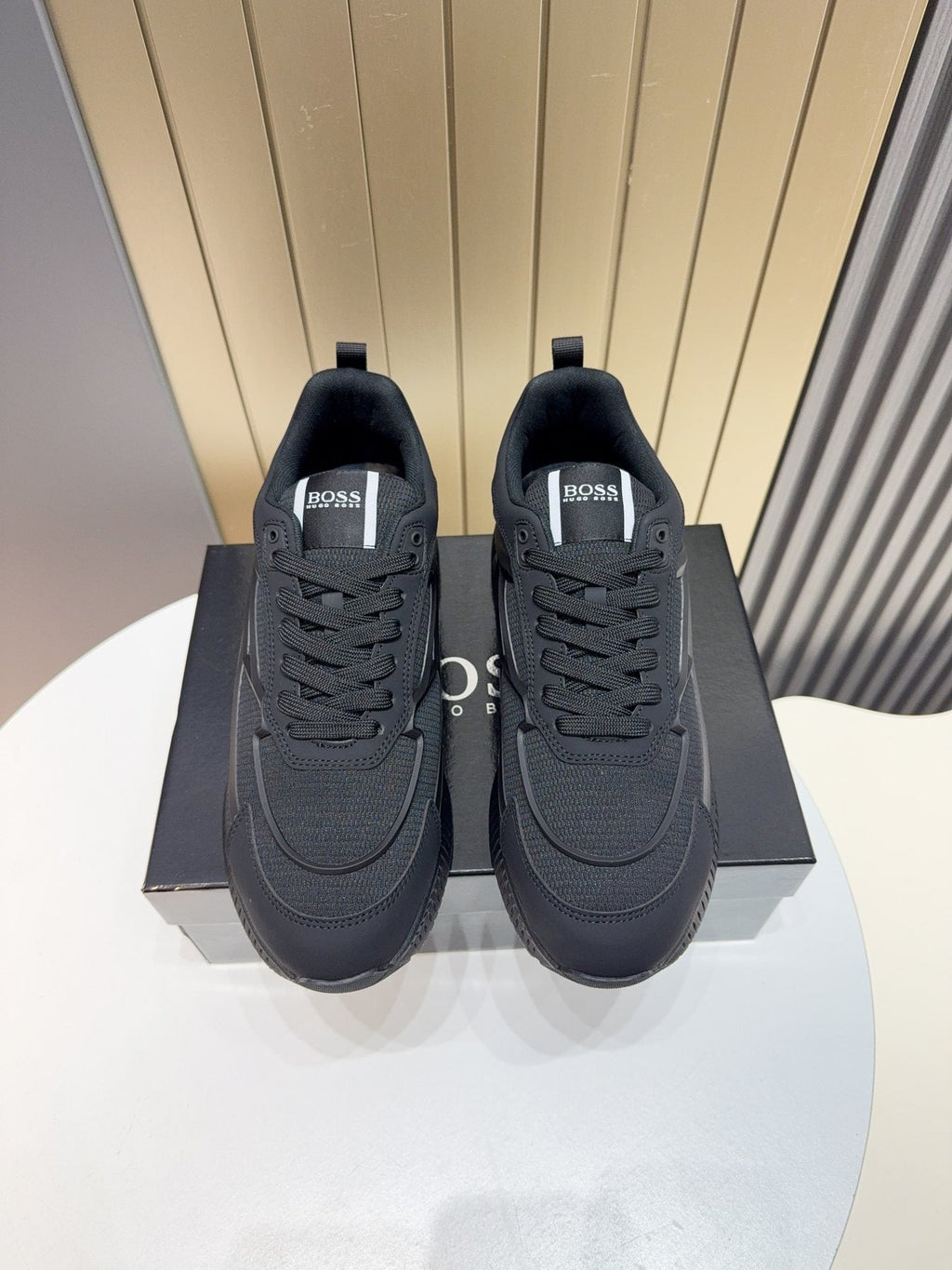 BOSS Black Low-Top Sneakers