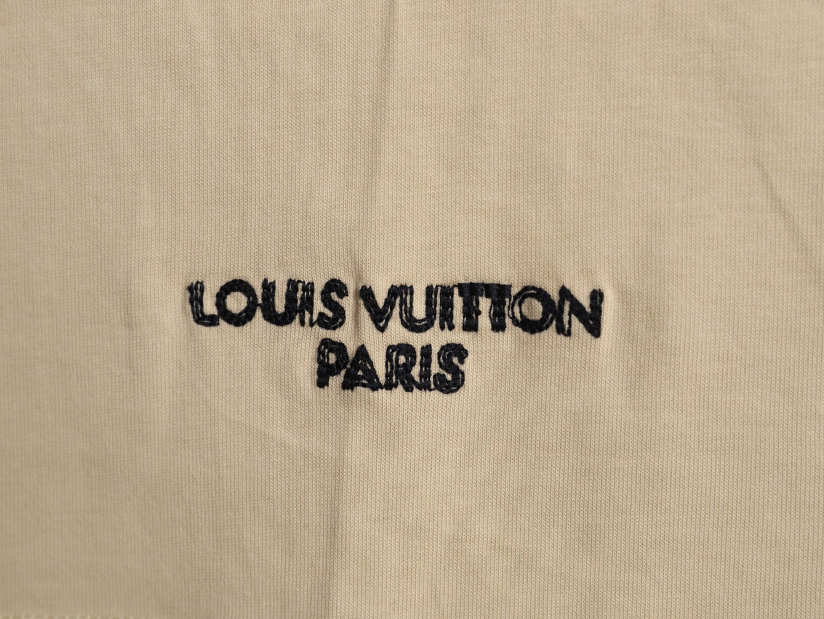 Louis Vuitton L.V.M. Lettering T-Shirt - Beige